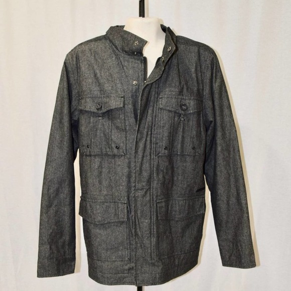 O'Neill Other - O'NEILL dark grey zipper front 3/4 jacket, size Large